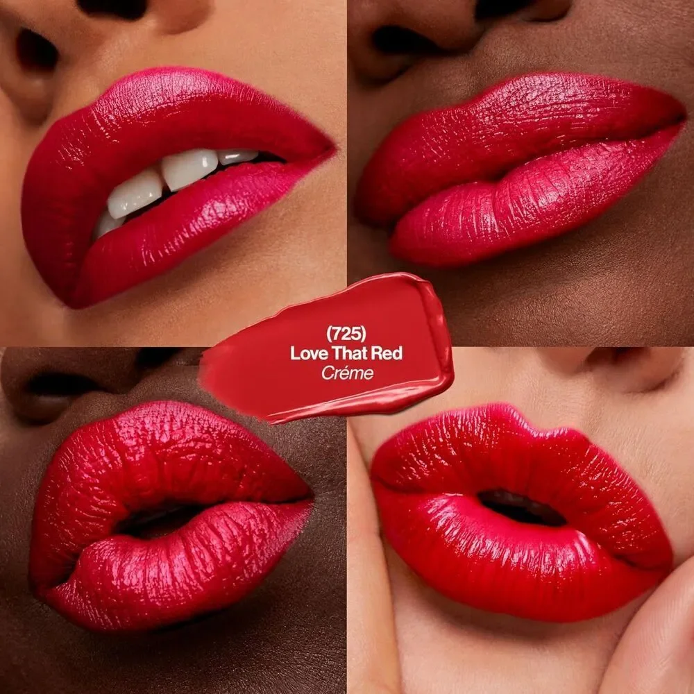 725 Red 0.15 oz Revlon Super Lustrous Creamy Formula Lipstick
